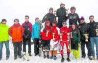 Los ganadores del Campeonato de Asturias en sus diferentes categoras.